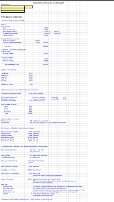 Part All Budgets Schedules For The First Quarter Of 3000 Expedicalen Th S 2 Schedule Of Expected Cash Collections C 4