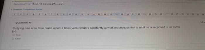 Xc B Remaining Time 1 Hour 49 Minutes 16 Seconds Question Completion State Question 13 Choosing The Alternative Tha 3