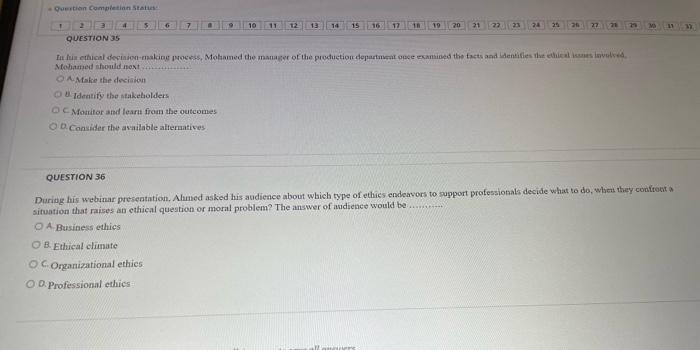 Xc B Remaining Time 1 Hour 49 Minutes 16 Seconds Question Completion State Question 13 Choosing The Alternative Tha 4