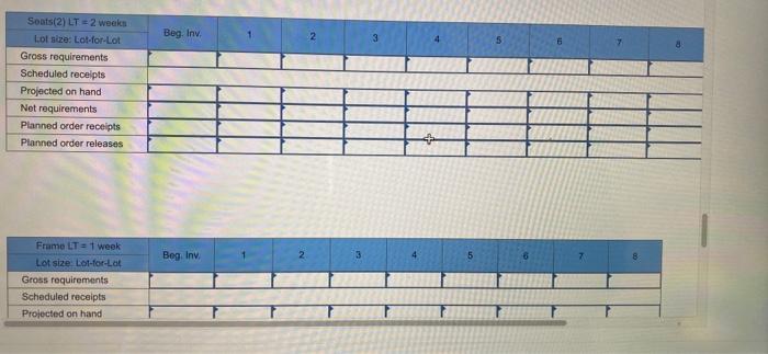 Given The Following Diagram For A Product Determine The Quantity Of Each Component Required To Assemble One Unit Of The 6