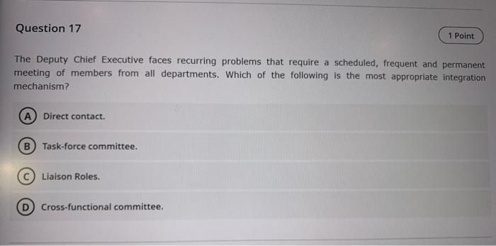 Question 16 1 Point 3 Clearly In His Book Life In Management The Late Dr Ghazi Abdalrahman Al Qosaibi Stated T 2