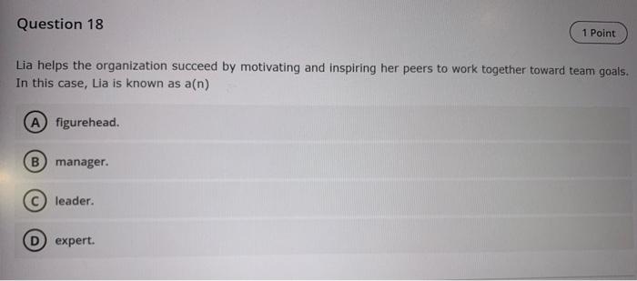 Question 16 1 Point 3 Clearly In His Book Life In Management The Late Dr Ghazi Abdalrahman Al Qosaibi Stated T 3
