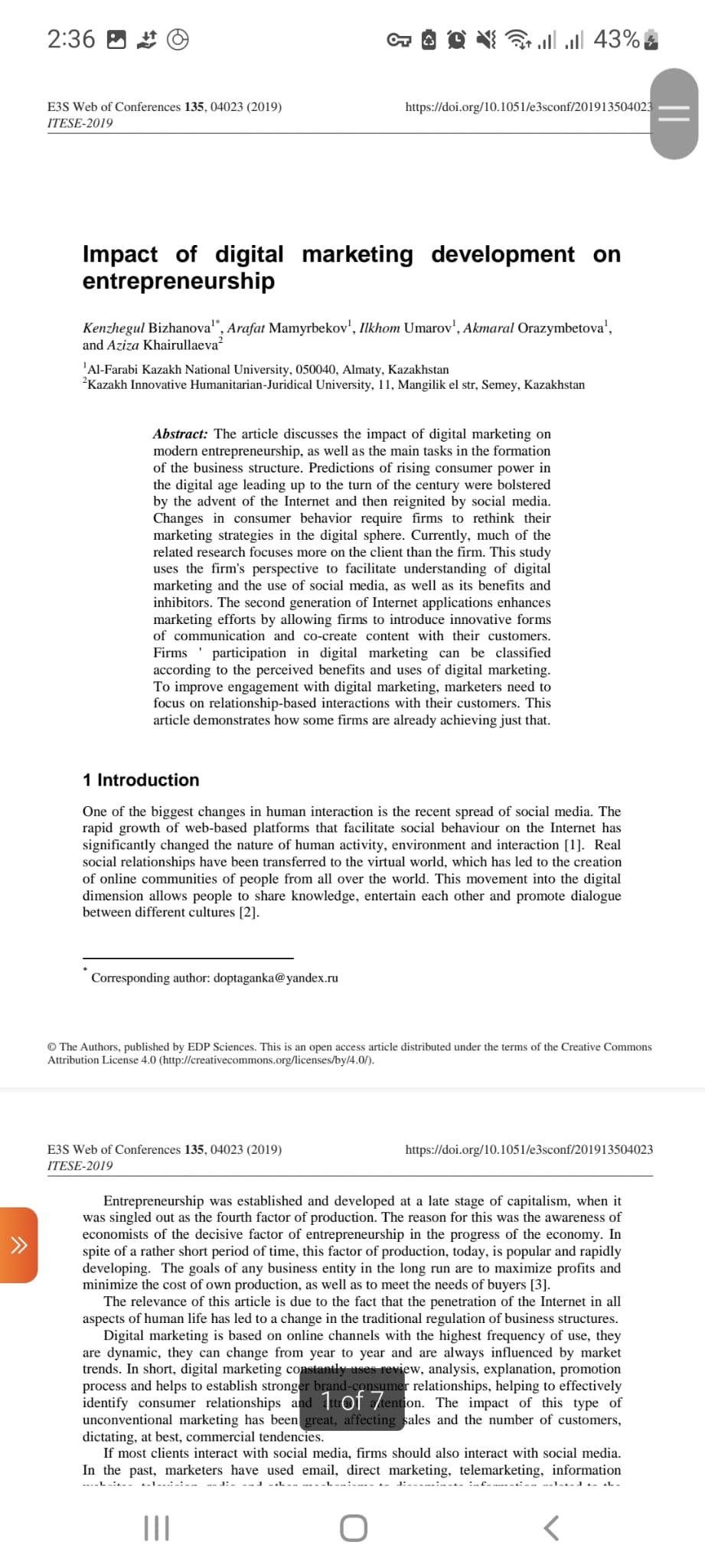Please Provide A Conclusion Of The Whole Journal In 200 Words 1