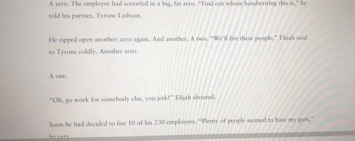 Elijah Gold And His Restaurant Elijah Gold Knew Exactly What To Expect He Knew How His Employees Felt About Him That S 2