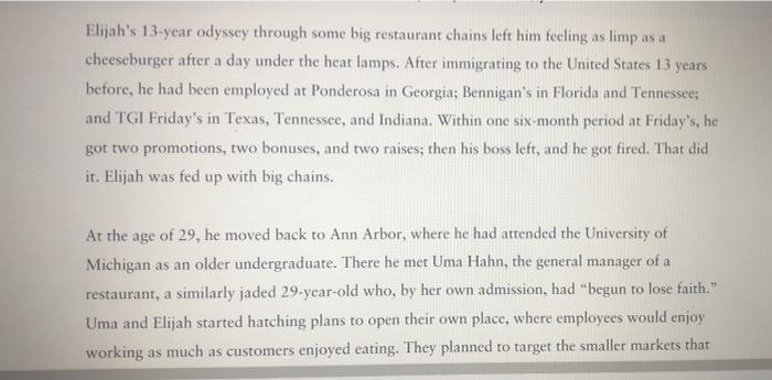 Elijah Gold And His Restaurant Elijah Gold Knew Exactly What To Expect He Knew How His Employees Felt About Him That S 4