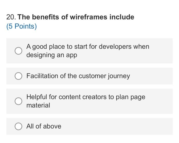 20 The Benefits Of Wireframes Include 5 Points A Good Place To Start For Developers When Designing An App Facilitatio 1