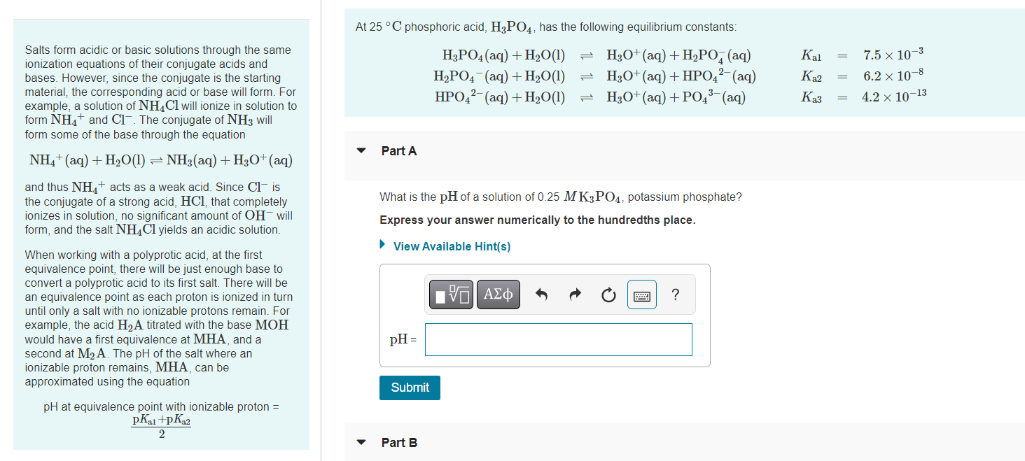 Salts Form Acidic Or Basic Solutions Through The Same Ionization Equations Of Their Conjugate Acids And Bases However 1