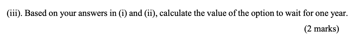 Question 4 Total 20 Marks A Lbt Mining Inc Owns A Lease To Extract Iron Ores From A Mining Site In Mongolia An In 3