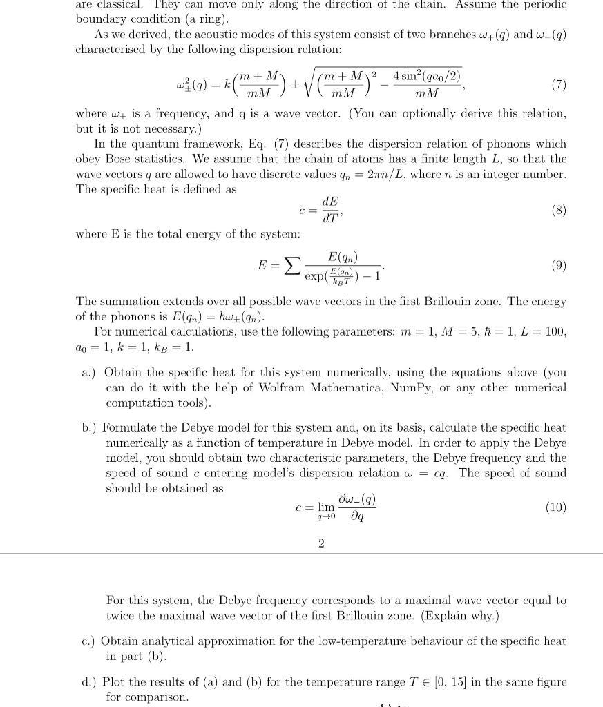 Please Do A And B If Possible D Would Also Be Nice 1