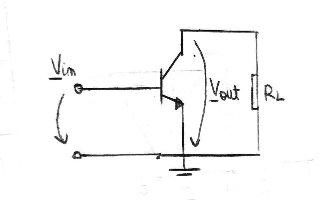 What Is The Voltage Gain Of The Bjt Transistor Knowing Ic 5ma And Rl 5k 1