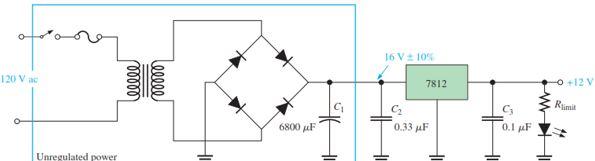 Create A Block Diagram Of The Regulated Dc Power Supply Shown In The Picture Provide A High Level Explanation Of Your B 1