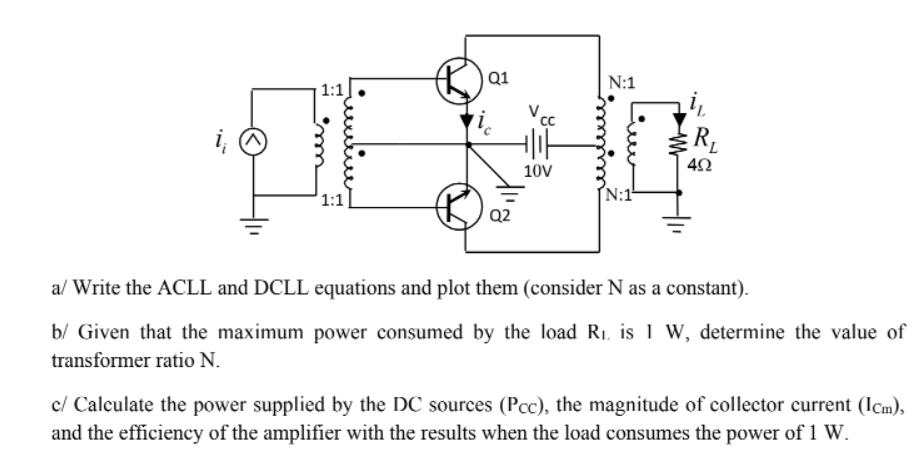 1 1 N 1 492 N 1 1 1 Q2 A Write The Acll And Dcll Equations And Plot Them Consider N As A Constant B Given That The 1