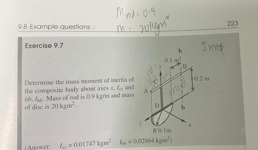 Can You Please Help Me With This Dynamics Question Note Please Don T Repost The Old Answers Because It S Not Correct 1