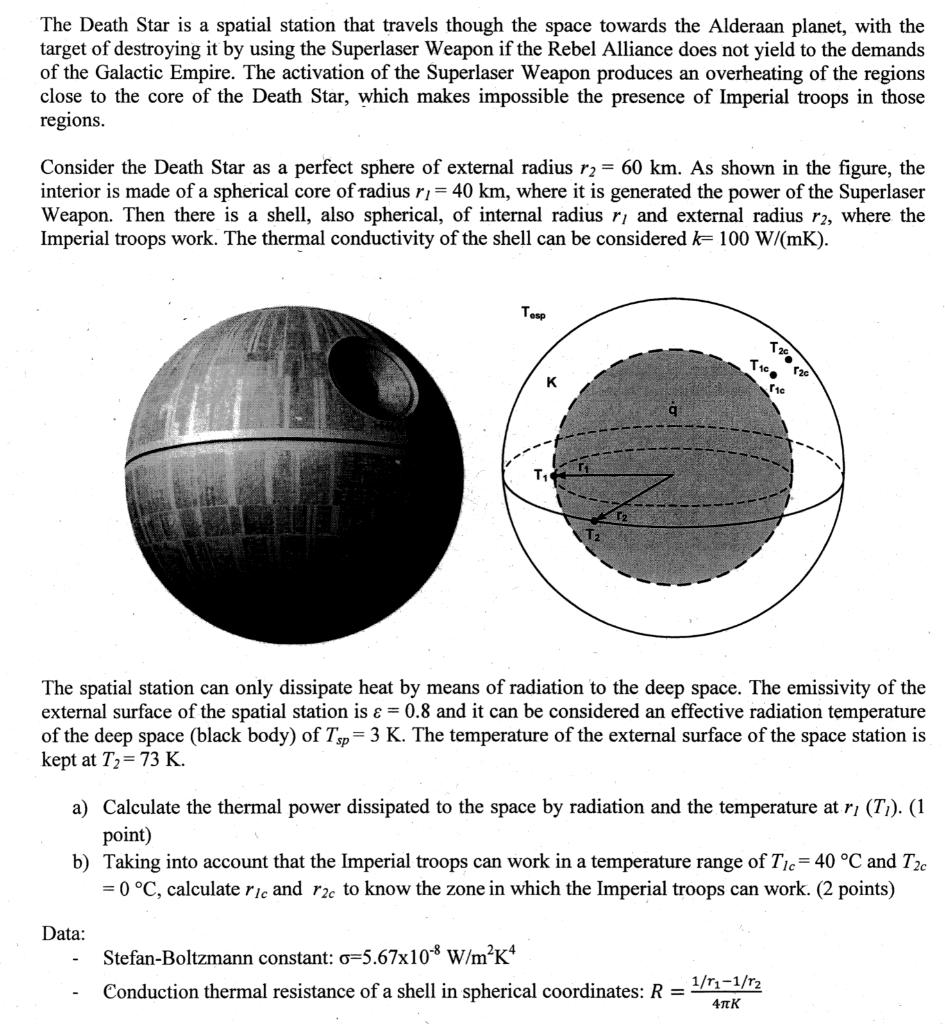 The Death Star Is A Spatial Station That Travels Though The Space Towards The Alderaan Planet With The Target Of Destro 1