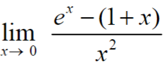 1a Use Power Series To Evaluate The Following Limit Must Show Work 1b Express Ex As A Power Series And As A Polynomi 1