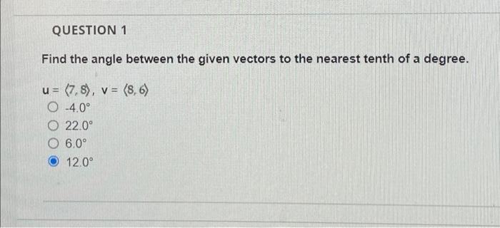 Question 5 Solve The Problem A Constant Force F 281 34j Moves An Object From The Point P 9 8 To The Point Q 4 36 2
