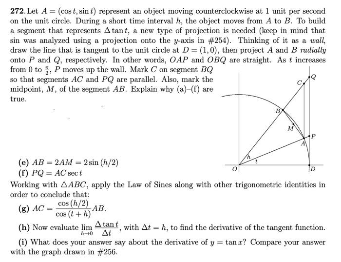 E Triangle Boa Is Isosceles With Altitude Om F Triangle Coa Is Similar To Triangle Qop G Demonstration H Lim H 0 1