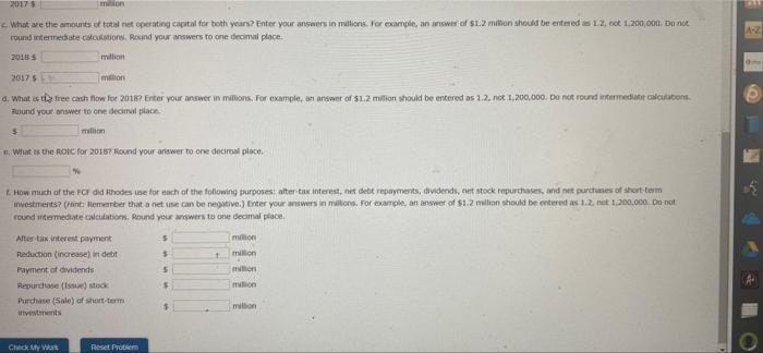 K 1 Deline Structured Activity Free Cash Flows A Z Data For Rhodes Corporation S Has Been Collected In The Microsoft Ex 2