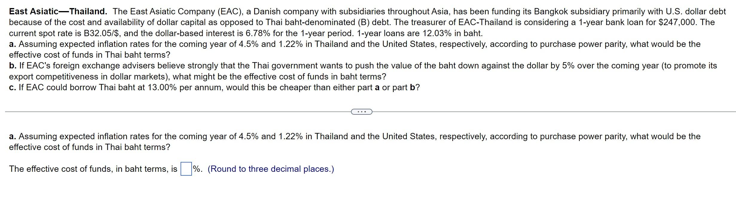 East Asiatic Thailand The East Asiatic Company Eac A Danish Company With Subsidiaries Throughout Asia Has Been Fund 1