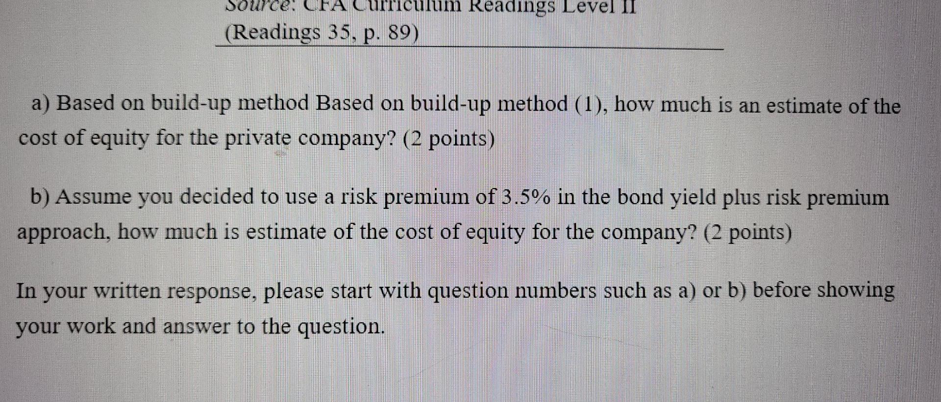 Ource Cf Llum Readings Level Ii Readings 35 P 89 A Based On Build Up Method Based On Build Up Method 1 How Muc 1