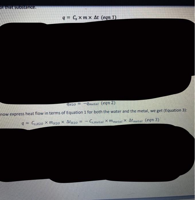 Qh2o For The Reaction H For The Reaction H Per Mole 4
