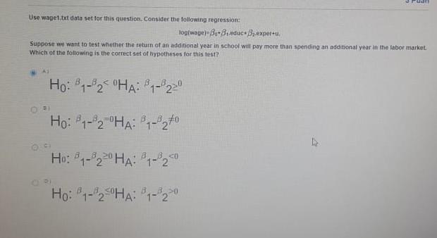 Econometrics 1