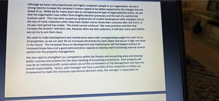 3 Summary Of Realica Properties Strategy Plan For 2022 2026 After Many Years Of Steady Rental Revenue Increase A Good 2
