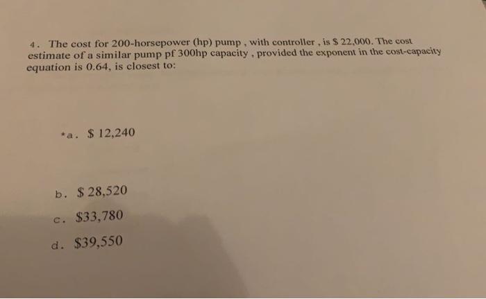 1 1 An Order Of Magnitude Cost Estimate Should Be Accurate To Within The Following Percentages Of The Actual Cost A 5 4