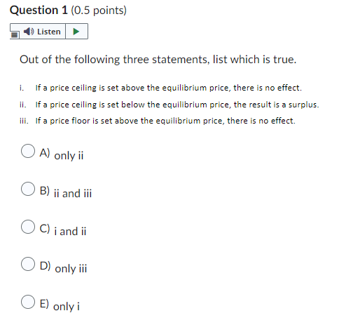 Microeconomics 1