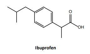 Ibuprofen C13h18o2 Is A Weakly Acidic Molecule With A Pka 4 9 It Has An Estimated Solubility Of 0 021 Mg Ml At 20 1