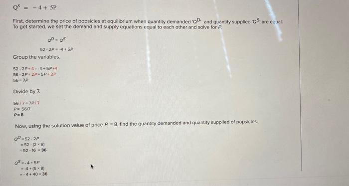 Required Information Systems Of Equations Two Equations Two Variables In Economics Market Analysis In Particular W 2