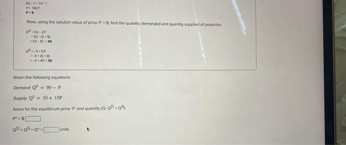 Required Information Systems Of Equations Two Equations Two Variables In Economics Market Analysis In Particular W 3