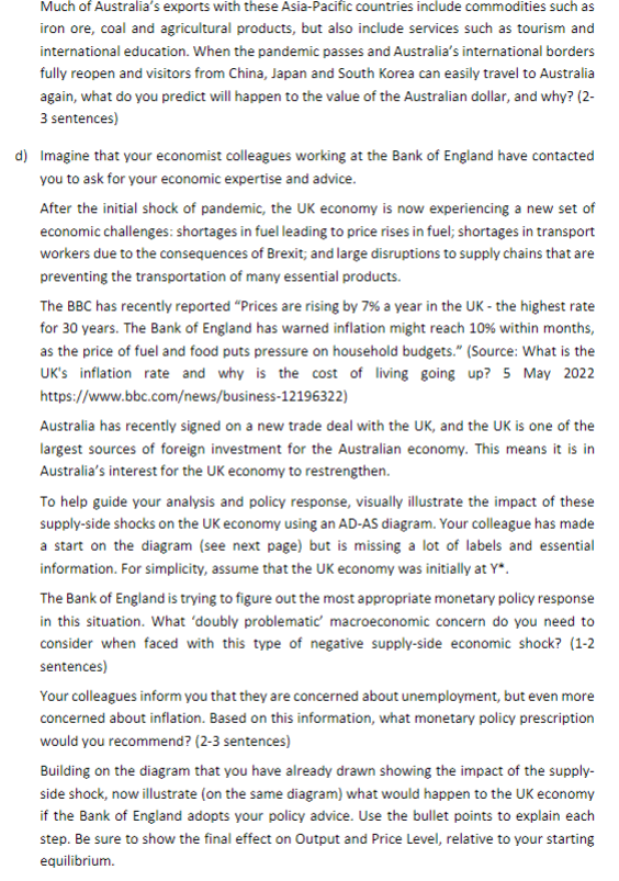 4 International Collaboration And Globalisation Your Policy Brief Needs To Consider The Ways That The Australian Econom 2