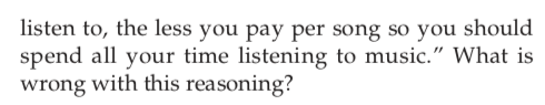 2 1 Nicolas Has Purchased A Streaming Audio Service For 8 00 Per Month As He Listens To More Songs In A Month He Spr 2