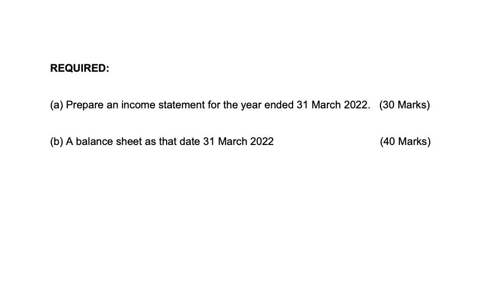 Answer All Questions Question 1 Gloria A Sole Trader Extracted The Following Trial Balance From His Books At The End O 2