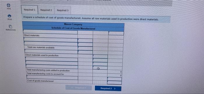 6 12 Ports 01 01 B Www 4 Exercise 3 6 Algo Schedules Of Cost Of Goods Manufactured And Cost Of Goods Sold Income Stat 7