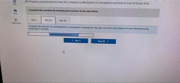 S Journal Entries Lo3 4 Harwood Company Uses A Job Order Costing Systems That Applies Overhead Cost To Jobs On The Bas 2