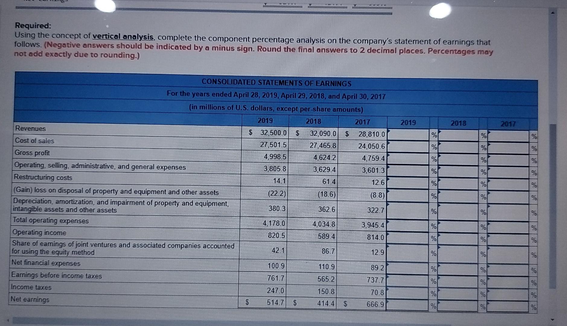 Kindly Answer These Questions For Me Urgently Alimentation Couche Tard Inc Is A Leading Convenience Store Operator In 6