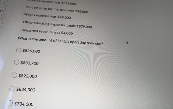 Question 14 5 Points Lantz Company Has Provided The Following Information Cash Sales Totaled 255 000 Credit Sal 2