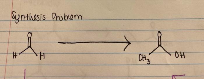 Synthesis Problem L H H Oh Ch 1