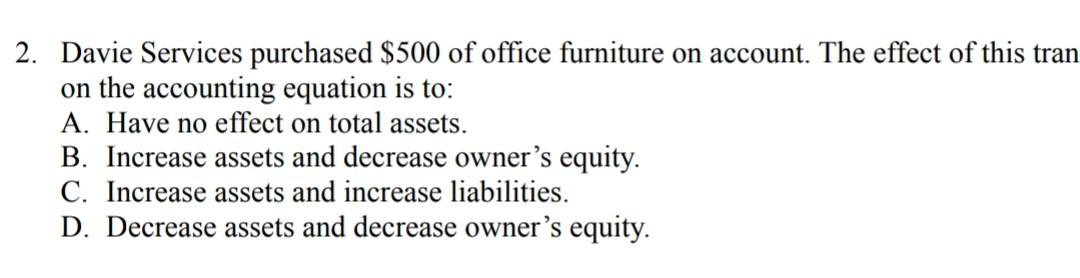 Response 1 Which Of These Is Are An Example Of A Liability Account A Withdrawals B Telephone Expense C Salary Pay 2