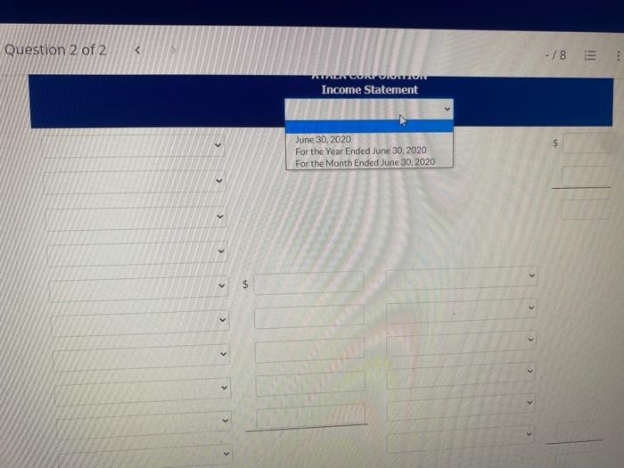 View Policies Current Attempt In Progress Ayala Corporation Accumulates The Following Data Relative To Jobs Started And 7