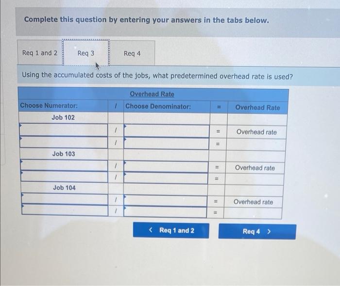 As Of The End Of June The Job Cost Sheets At Racing Wheels Inc Show The Following Total Costs Accumulated On Three C 3