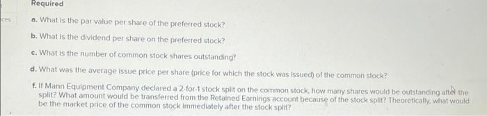 Problem 8 25a Algo Analyzing The Stockholders Equity Section Of The Balance Sheet Lo 8 2 8 4 8 5 8 7 The Stockhold 2