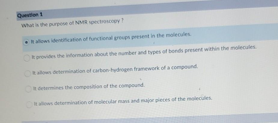 0 1 Point Question 10 What Compound Is Expected To Result In The Following Spectrum 1 Tttt 70 0 10 Ppm 20 60 50 30 40 5