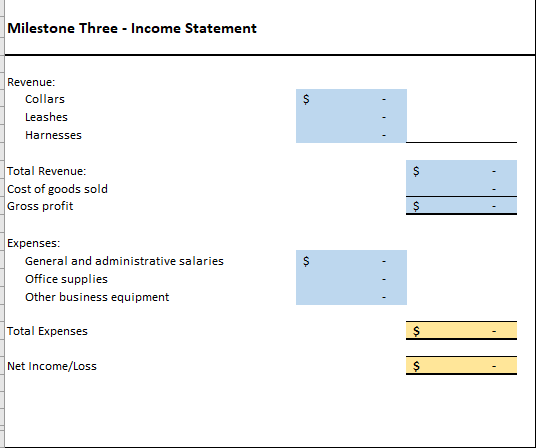 Use The Information In The Milestone Three Actual Costs And Revenue Data Appendix Word Document To Evaluate Your Company 6