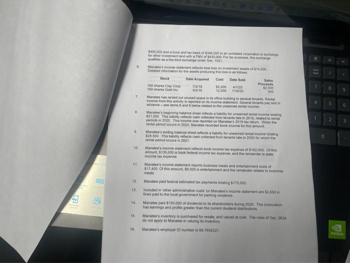 D Tab And Wi 12 1 1 34 A 2 2 W Impien 7500 H Cit S Of 3 X E D M 1 C R B Due 6 20 2022 Tax Return Project Accountin 4