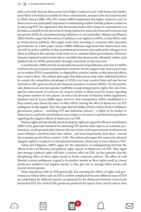 For The Most Part Though These Studies Analyze Aggregate Fdi Data This Is A Serious Limitation For A Central Tenet O 2
