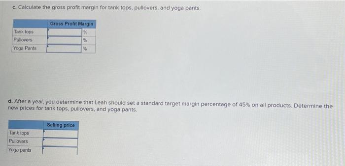 Leah Wells A Yoga Instructor Started A Company That Sells Athletic Yoga Clothing You Are Leah S Marketing Manager D 2