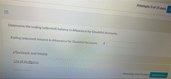 Iew Policies Current Attempt In Progress Assume The Following Information For Kingbird Corp Accounts Receivable Beginn 7